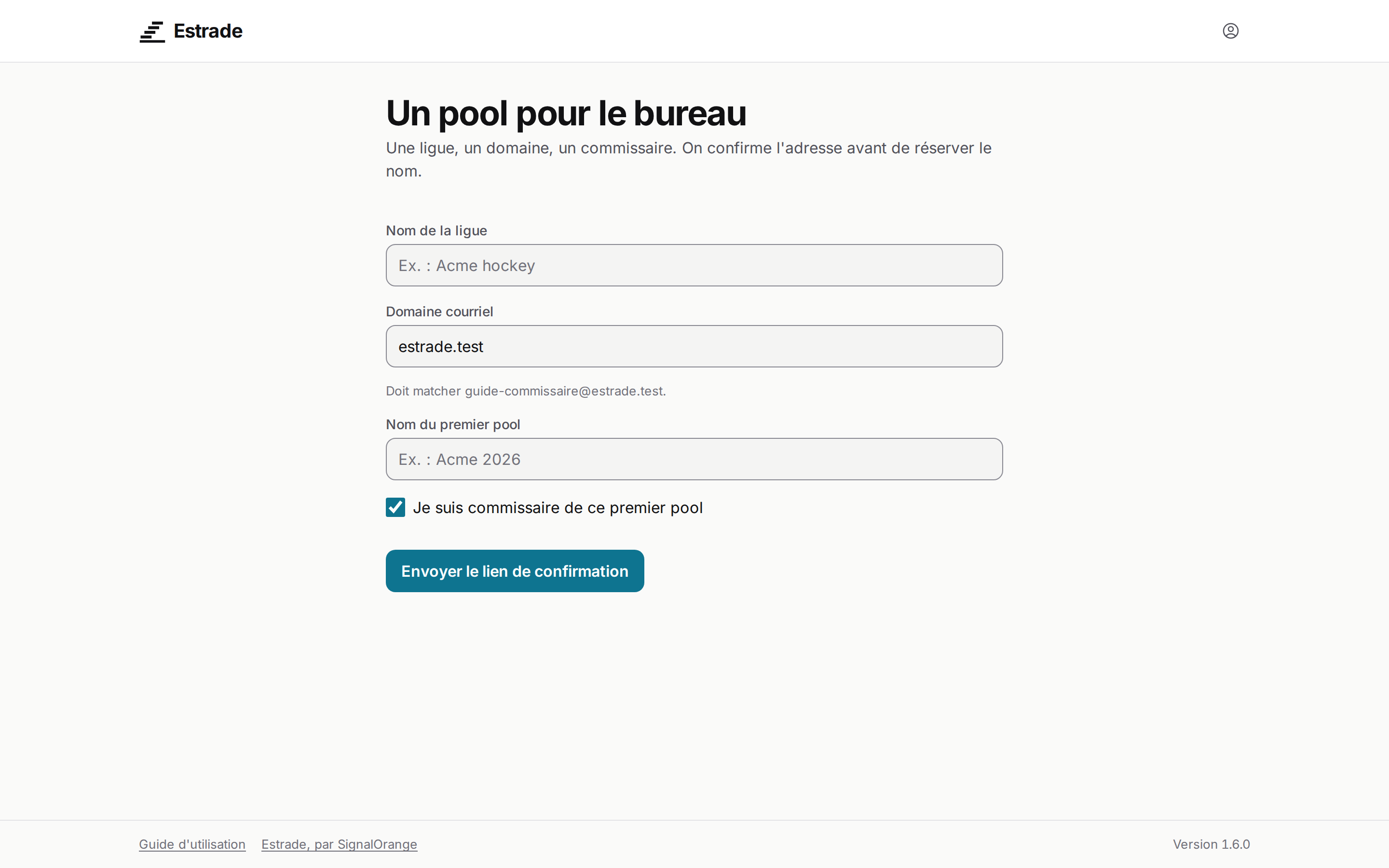 La création d'une organisation